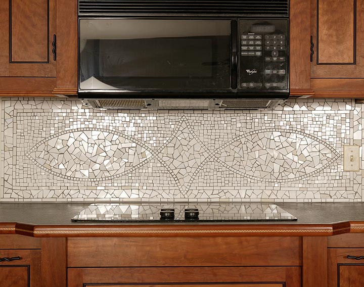 Mosaic Kitchen Stovesplash