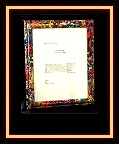 Floral Picture Frame