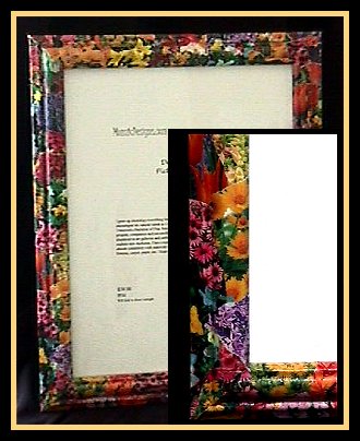 Floral Picture Frame